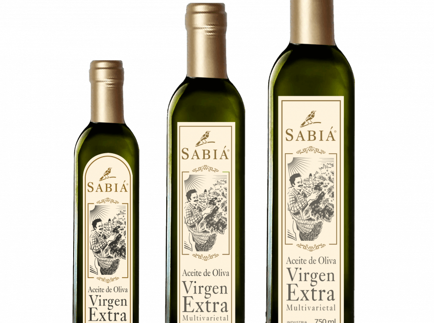 Aceite de Oliva Virgen Extra Sabiá Multivarietal - Botella de vidrio