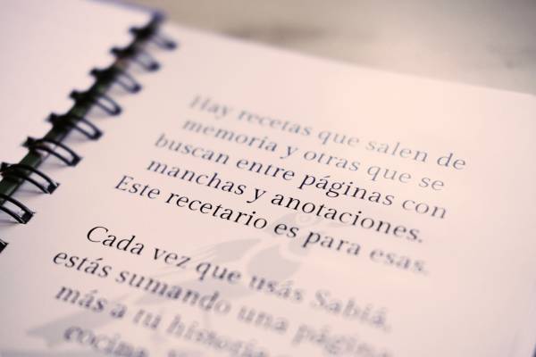 Recetario Sabiá - Imagen 2