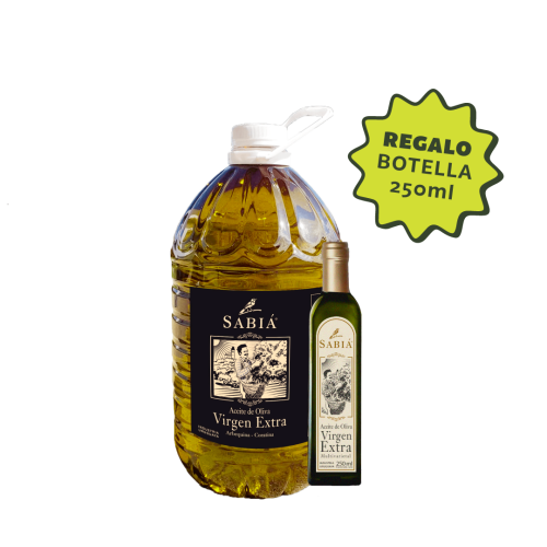 Bidón 5 Litros + Botella 250 ml de regalo!