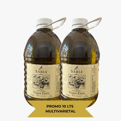 Pack Bidones 2x5L Sabiá Multivarietal