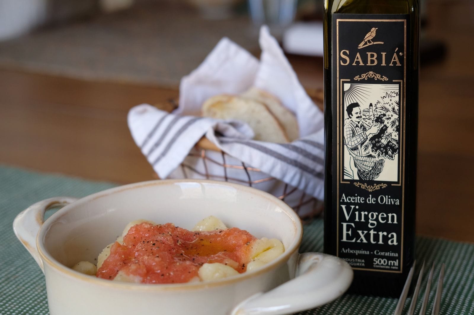 Aceite de Oliva Virgen Extra Sabiá Bivarietal - Botella de vidrio - Imagen 2